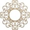 Ekena Millwork Reims Wood Fretwork Pierced Ceiling Medallion, Birch, 20"OD x 7 5/8"ID x 3/8"T CMWP20X20X0375REBI - alternate 1